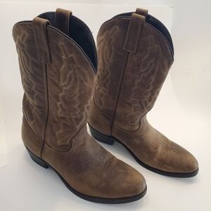 Laredo Tan Cowboy Boots